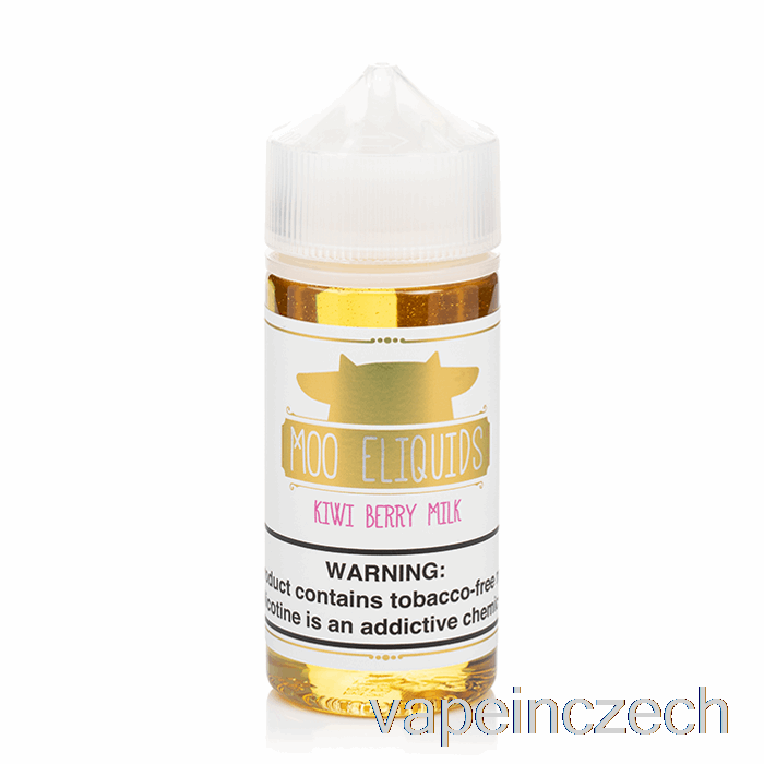 Mléko Z Kiwi - Moo E-liquid - 100 Ml 6mg Vape Pero